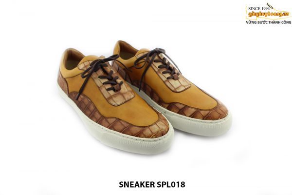 [Outlet size 41] Giày da nam năng động Sneaker SPL018 003