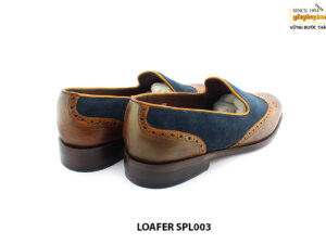 [Outlet size 42] Giày lười nam đế da bò loafer SPL003 006