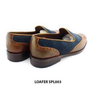 [Outlet size 42] Giày lười nam đế da bò loafer SPL003 006