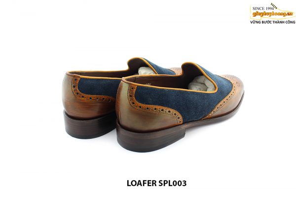 [Outlet size 42] Giày lười nam đế da bò loafer SPL003 006
