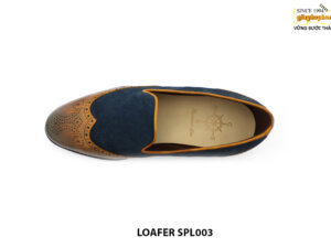 [Outlet size 42] Giày lười nam đế da bò loafer SPL003 002