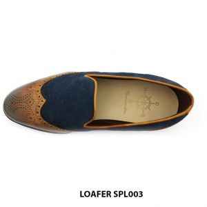 [Outlet size 42] Giày lười nam đế da bò loafer SPL003 002