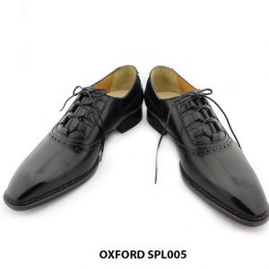 [Outlet size 42] Giày da nam mũi trơn Oxford SPL005 004