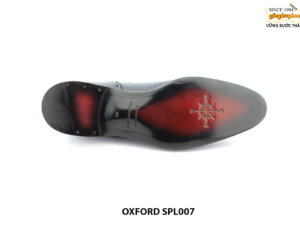 [Outlet size 45] Giày da nam màu xanh navy Oxford SPL007 005