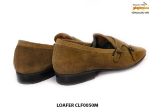 [Outlet size 41] Giày lười nam da lộn Monkstrap 0050M 003