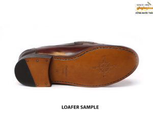 [Outlet size 39] Giày lười nam phối màu xanh đỏ Loafer Sample 006