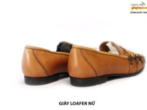 [Outlet size 36.5] Giày lười nữ cao cấp Loafer Sample 010