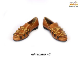 [Outlet size 36.5] Giày lười nữ cao cấp Loafer Sample 009