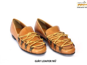 [Outlet size 36.5] Giày lười nữ cao cấp Loafer Sample 008