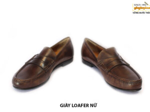 [Outlet size 36.5] Giày lười nữ cao cấp Loafer Sample 007
