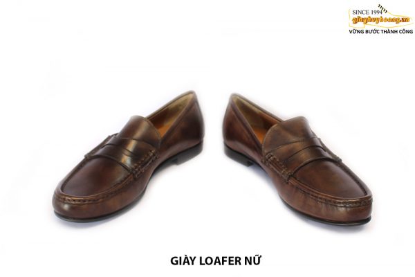 [Outlet size 36.5] Giày lười nữ cao cấp Loafer Sample 007