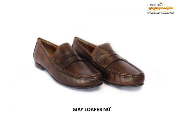 [Outlet size 36.5] Giày lười nữ cao cấp Loafer Sample 006
