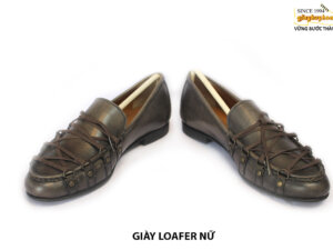 [Outlet size 36.5] Giày lười nữ cao cấp Loafer Sample 003
