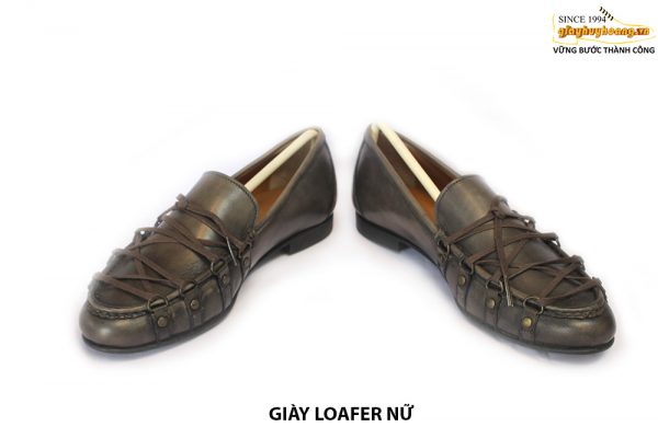 [Outlet size 36.5] Giày lười nữ cao cấp Loafer Sample 003