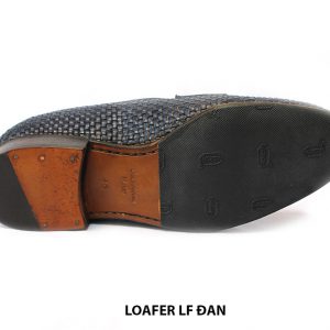 [Outlet size 40] Giày lười nam da đan xen Sample 006