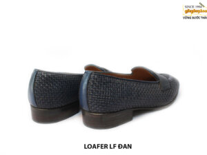 [Outlet size 40] Giày lười nam da đan xen Sample 005