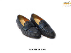[Outlet size 40] Giày lười nam da đan xen Sample 003
