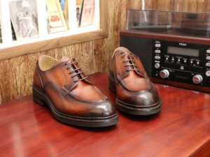 [Outlet] Giày da Derby buộc dây 1601 size 46 001