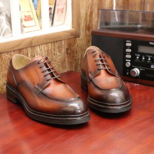 [Outlet] Giày da Derby buộc dây 1601 size 46 001
