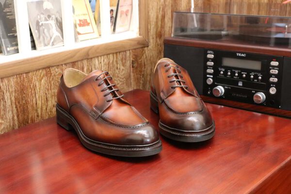 [Outlet] Giày da Derby buộc dây 1601 size 46 001