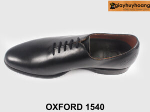 Size 39 Giày da nam buộc dây da trơn Oxford 1540 005