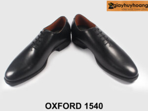 Size 39 Giày da nam buộc dây da trơn Oxford 1540 003