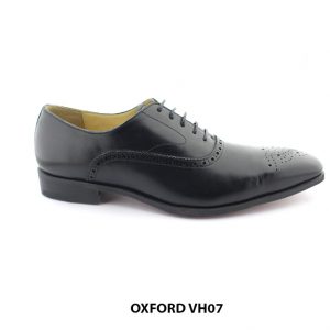 [Outlet size 41] Giày da nam buộc dây cao cấp Oxford VH07 001