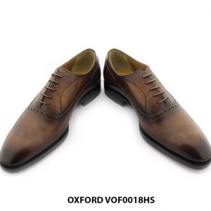 [Outlet size 41] Giày tây nam mũi trơn Oxford VOF0018HS 004