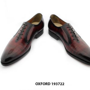 [Outlet size 38] Giày da nam đánh bóng gương Oxford 193722 004