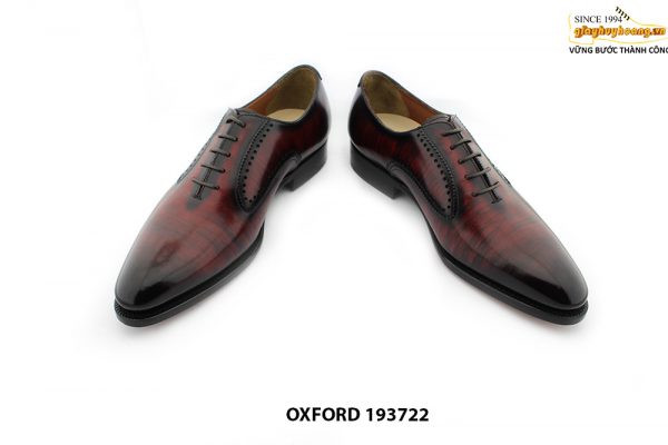 [Outlet size 38] Giày da nam đánh bóng gương Oxford 193722 004