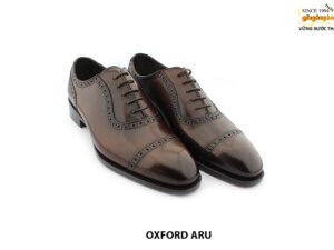 [Outlet size 39] Giày da nam hàng hiệu chính hãng Oxford ARU 004