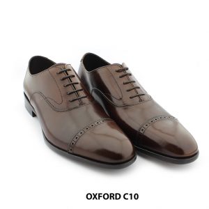 [Outlet Size 41+44] Giày tây nam cao cấp hàng hiệu Oxford C10 007