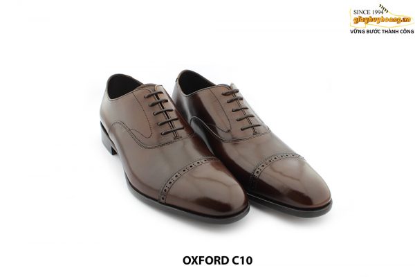 [Outlet Size 41+44] Giày tây nam cao cấp hàng hiệu Oxford C10 007