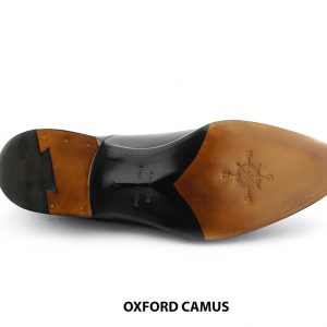 [Outlet size 43] Giày da nam hàng hiệu đế da Oxford CAMUS 005