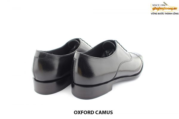 [Outlet size 43] Giày da nam hàng hiệu đế da Oxford CAMUS 004