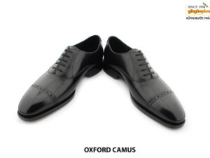 [Outlet size 43] Giày da nam hàng hiệu đế da Oxford CAMUS 003