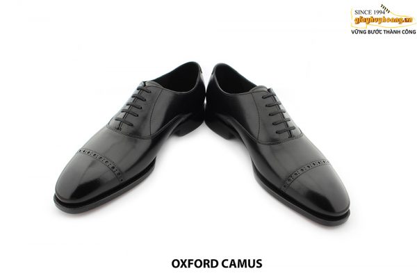 [Outlet size 43] Giày da nam hàng hiệu đế da Oxford CAMUS 003