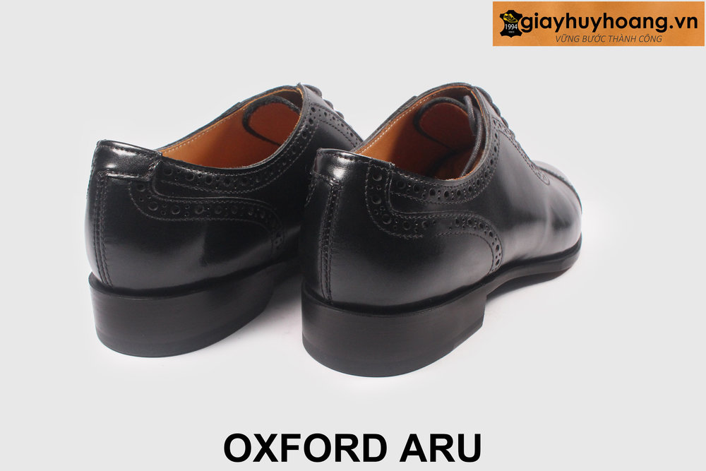 ban-giay-da-oxford-nam-cao-cap-giayhuyhoang-aru-5 Giày da nam hàng hiệu công sở chính hãng Oxford ARU 003