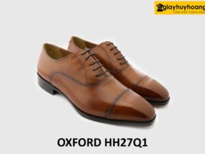 [Outlet] Giày da nam trẻ trung thủ công Oxford HH27Q1 003