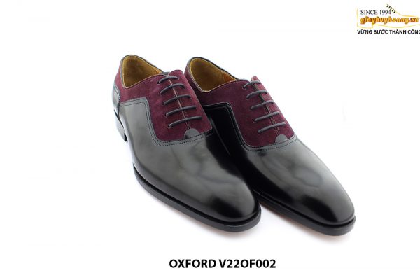 [Outlet size 41] Giày da nam cao cấp Oxford V22OF002 002