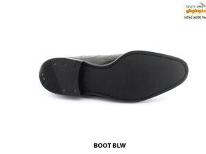 [Outlet size 42] Giày da nam vân cá sấu Chelsea Boot BLW 004