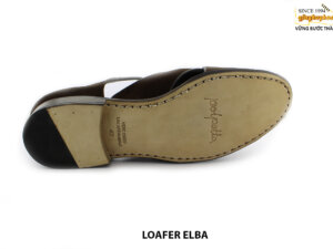 [Outlet size 42] Giày dép nam da lộn đế khâu loafer ELBA 004