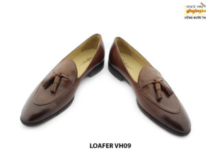 [Outlet size 42+43] Giày da nam có chuông loafer VH09 003