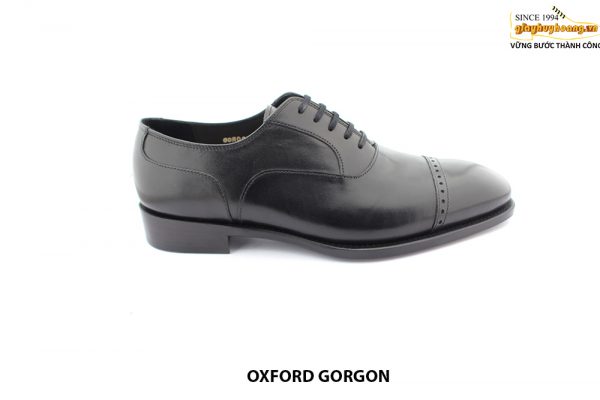 [Outlet size 41] Giày da nam mẫu đẹp Oxford GORGON 001