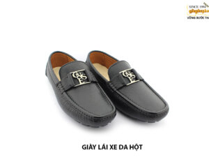 [Outlet] Giày da nam lái xe vân hạt loafer 003