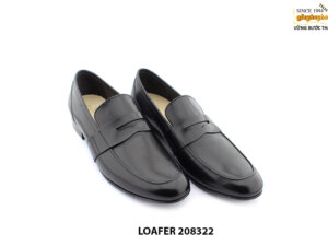 [Outlet size 41] Giày da nam đẹp giá tốt loafer 208322 002
