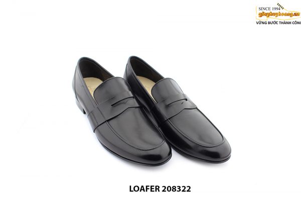 [Outlet size 41] Giày da nam đẹp giá tốt loafer 208322 002