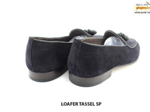 [Outlet size 39.5] Giày da nam da lộn xanh navy loafer SP 005