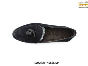 [Outlet size 39.5] Giày da nam da lộn xanh navy loafer SP 002