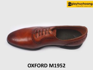 Giày Oxford da nam đục lỗ màu bò Brogues M1952 002
